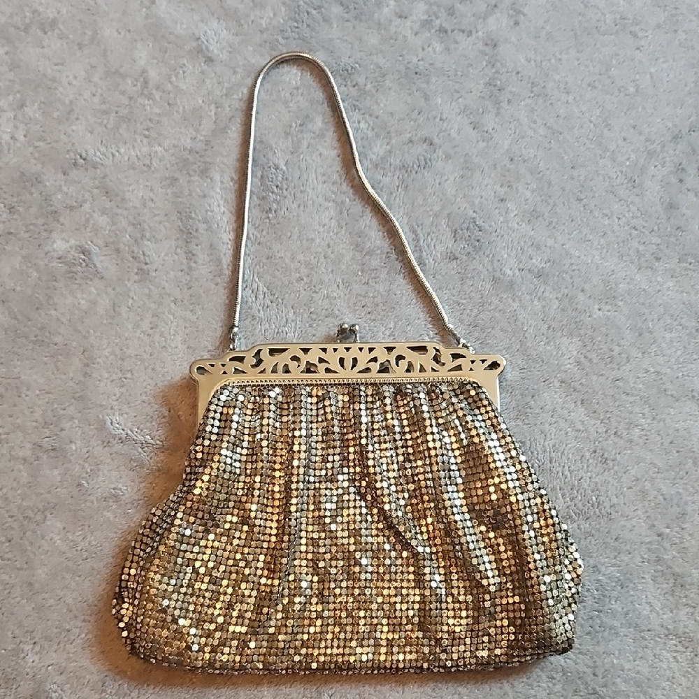 Vintage Whiting & Davis Silver Mesh Bag